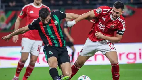 مباراة الأهلي المصري والجيش الملكي المغربي