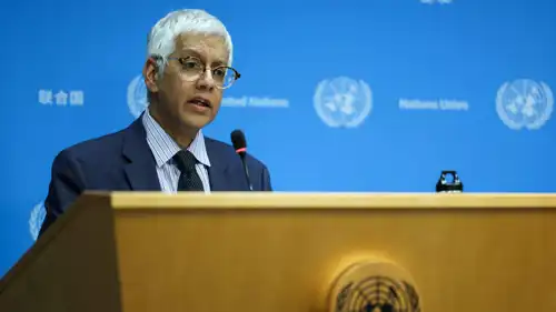 المتحدث باسم الأمم المتحدة، فرحان حق