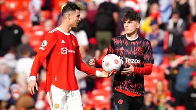 غارناتشو مع كريستيانو رونالدو