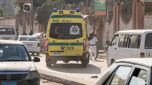 سيارة اسعاف مصرية 