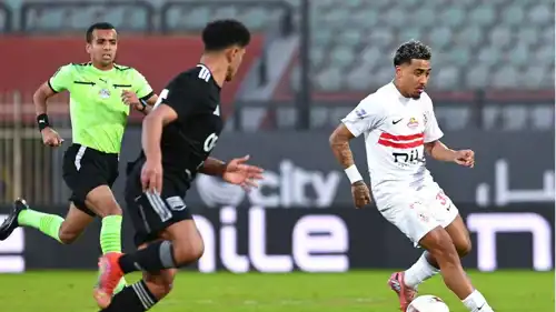 من مباراة الزمالك ضد زد