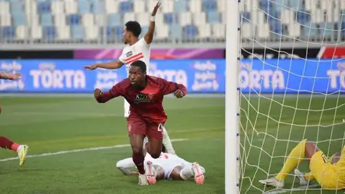 من مباراة الزمالك وسيراميكا