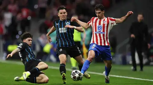 مباراة أتلتيكو مدريد وكلوب بروغ في دوري أبطال أوروبا