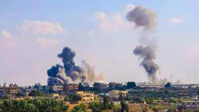 قصف إسرائيلي في رفح