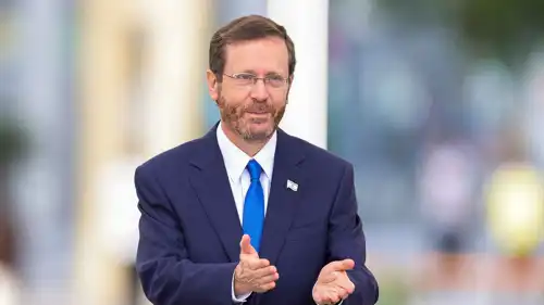 الرئيس الإسرائيلي إسحاق هرتسوغ