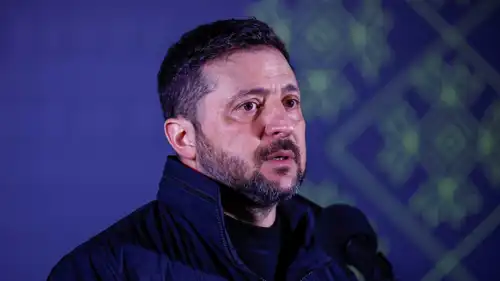 الرئيس الأوكراني فولوديمير زيلينسكي