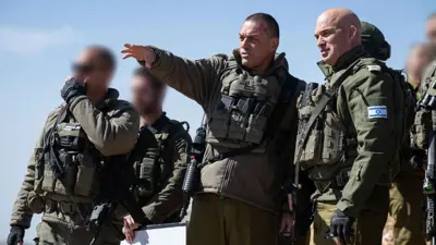 الجنرال إيال زامير في جنوب سوريا