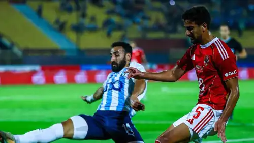 مباراة الأهلي وبيراميدز بالدوري المصري