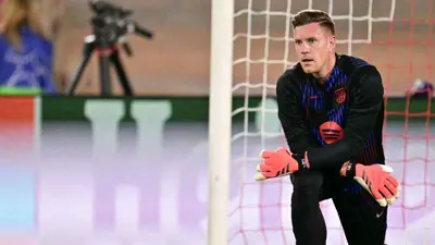 مارك أندريه تير شتيغن حارس برشلونة