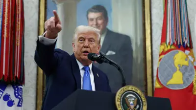 الرئيس الأمريكي دونالد ترامب