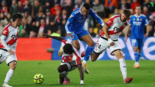 من تعثر ريال مدريد أمام رايو فاليكانو 