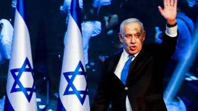 رئيس الوزراء الإسرائيلي بنيامين نتنياهو