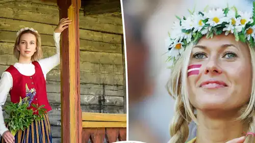 حل غريب لأزمة الرجال في لاتفيا