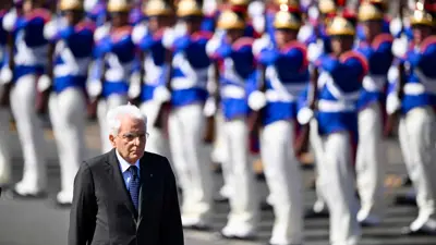 الرئيس الإيطالي سيرجيو ماتاريلا