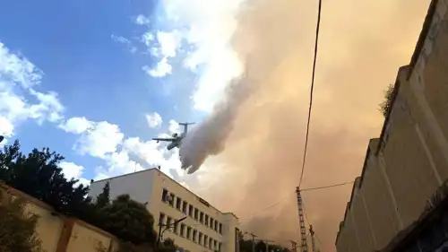 عمليات إطفاء الحريق