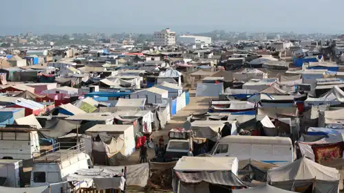  مخيم نزوح في منطقة المواصي