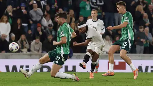 مباراة ألمانيا ضد أيرلندا الشمالية في تصفيات كأس العالم