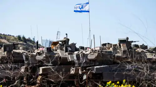 وحدات من الجيش الإسرائيلي قرب لبنان