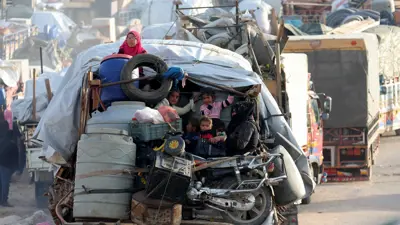 لاجئون سوريون في لبنان