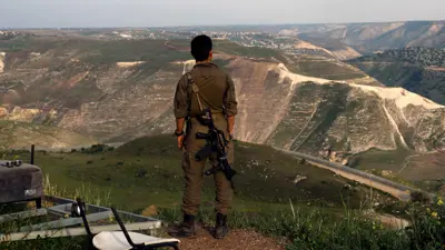 جندي إسرائيلي في الجولان