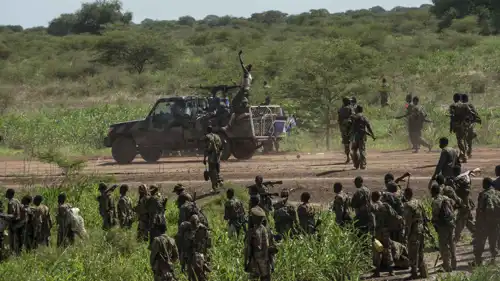 عناصر من قوات جنوب السودان