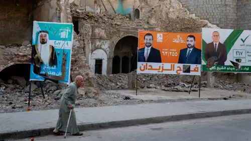 دعاية انتخابية في الموصل