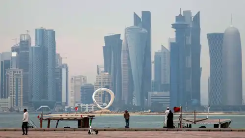 منظر عام للعاصمة القطرية الدوحة