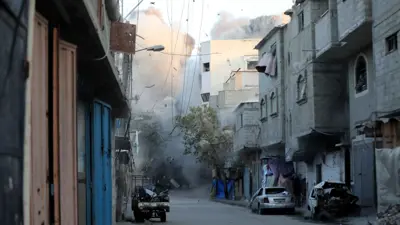 غارة إسرائيلية على قطاع غزة