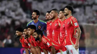 لاعبو الأهلي المصري