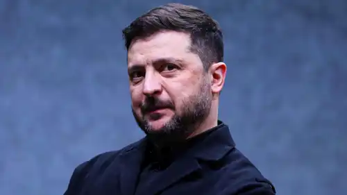 الرئيس الأوكراني فولوديمير زيلينسكي