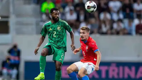 مباراة السعودية والتشيك الودية