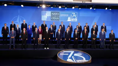 أعضاء تحالف الناتو خلال قمتهم في واشنطن