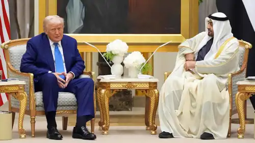 الشيخ محمد بن زايد ودونالد ترامب