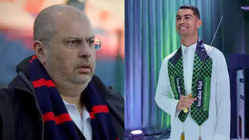 الأمير عبدالله بن مساعد وكريستيانو رونالدو