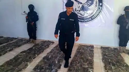 المخدرات المضبوطة في العاصمة اليمنية عدن