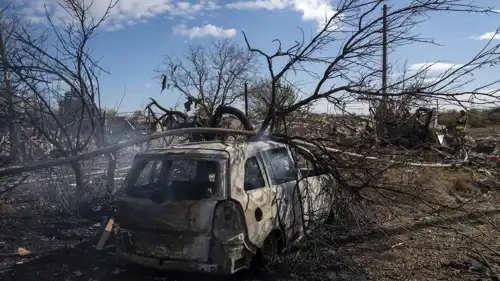 هجوم روسي على دونيتسك