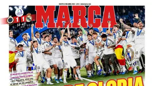 غلاف صحيفة ماركا الصادر صباح الثلاثاء