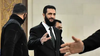 قائد الإدارة السورية الجديدة أحمد الشرع