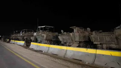 آليات عسكرية إسرائيلية في شمال قطاع غزة