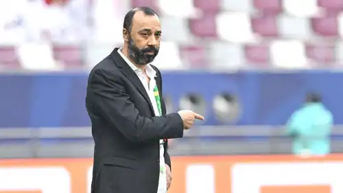 طارق السكتيوي مدرب منتخب المغرب المشارك في كأس العرب