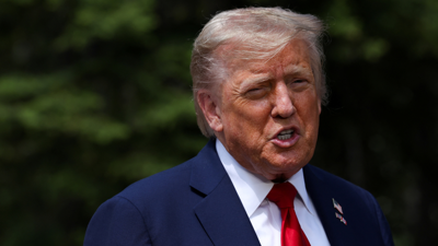 الرئيس الأمريكي دونالد ترامب