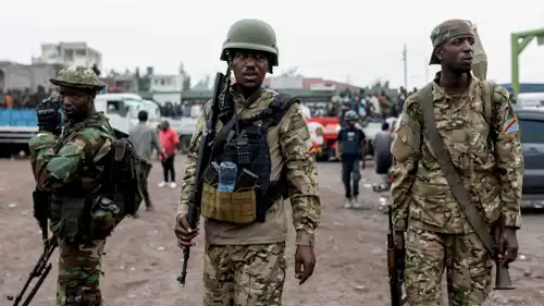 أعضاء جماعة إم23 المتمردة