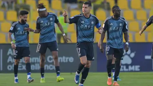 رونالدو يقود النصر لعبور الوصل والتأهل لنصف نهائي دوري أبطال