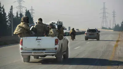 مسلحون من الفصائل في سوريا