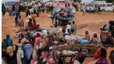 نازحون سودانيون