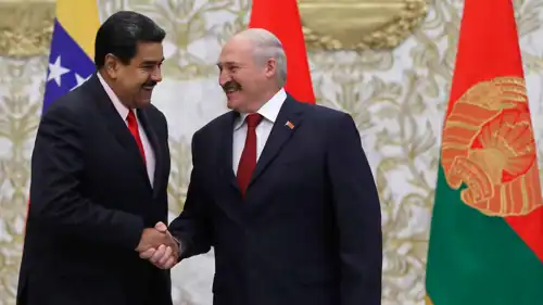 ألكسندر لوكاشينكو ونيكولاس مادورو