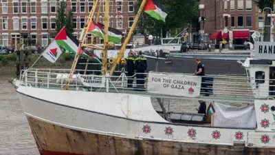 سفينة مشاركة بأسطول الحرية