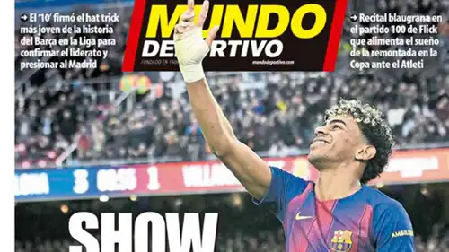 غلاف صحيفة موندو ديبورتيفو