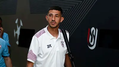 أحمد فتوح في تدريبات الزمالك