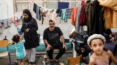 نازحون لبنانيون